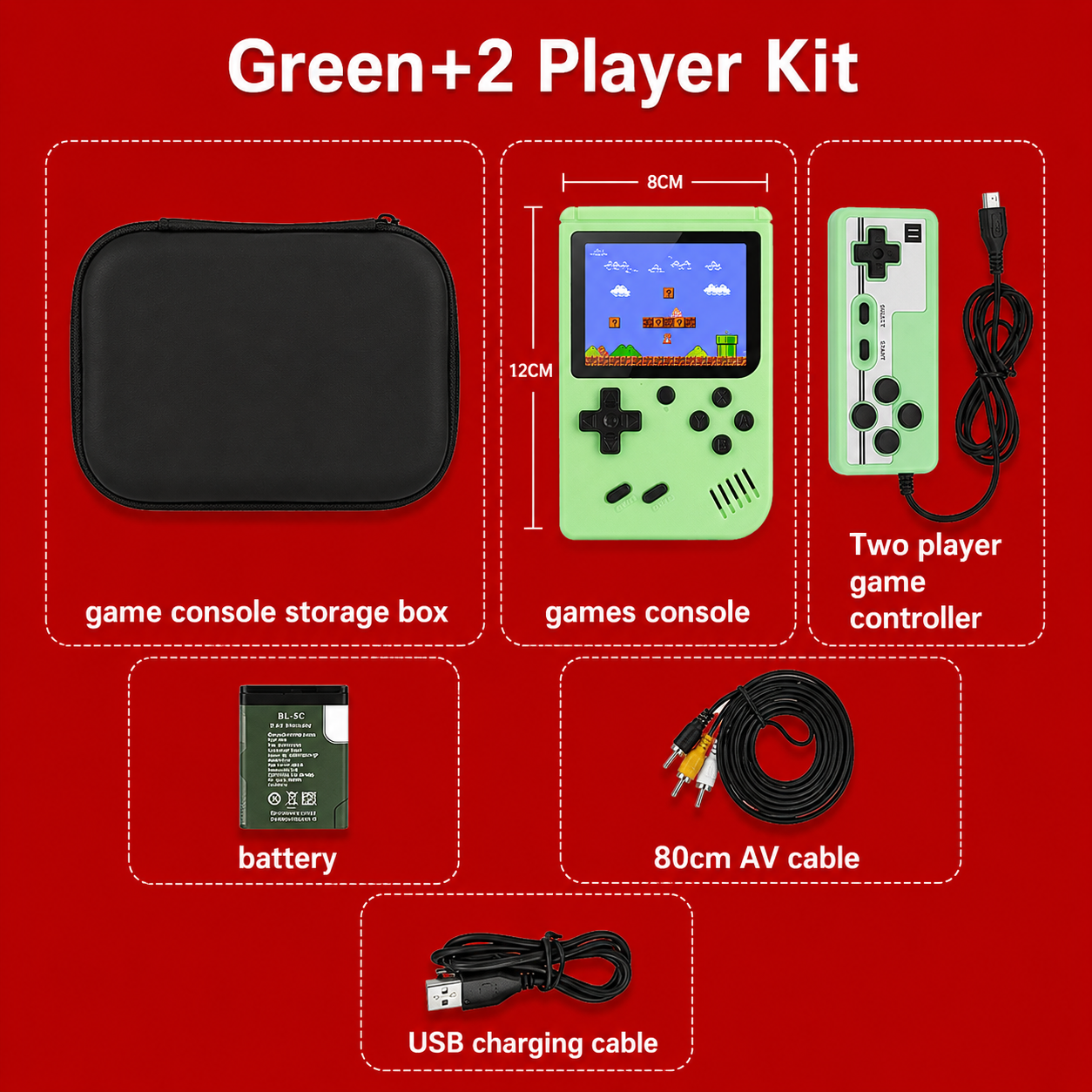 PAQUETE DE MINI CONSOLA RETRO